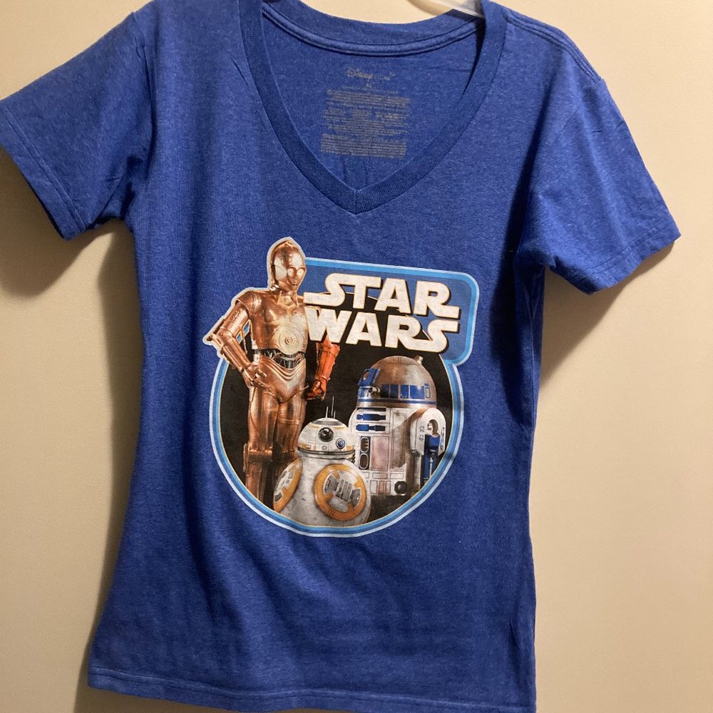 Disney Store Star Wars V-Neck Tee